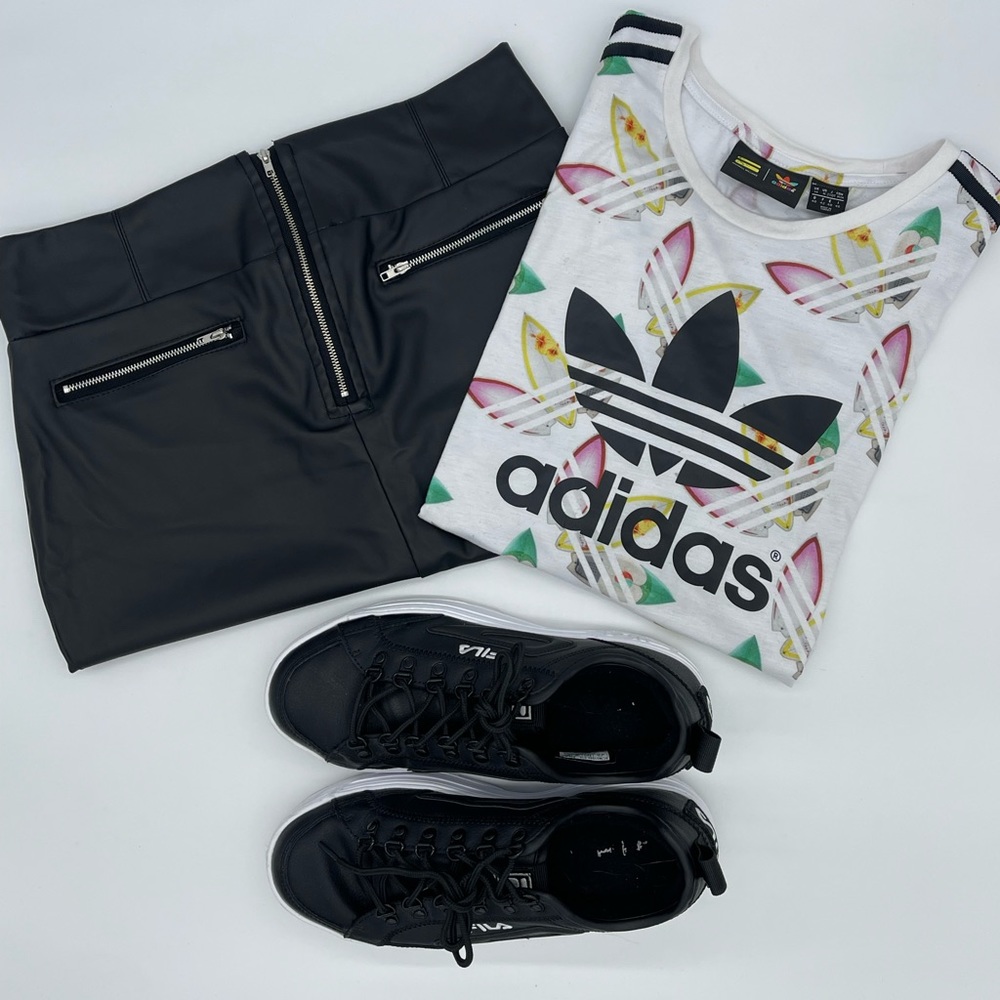 An Adidas “night-out” outfit!